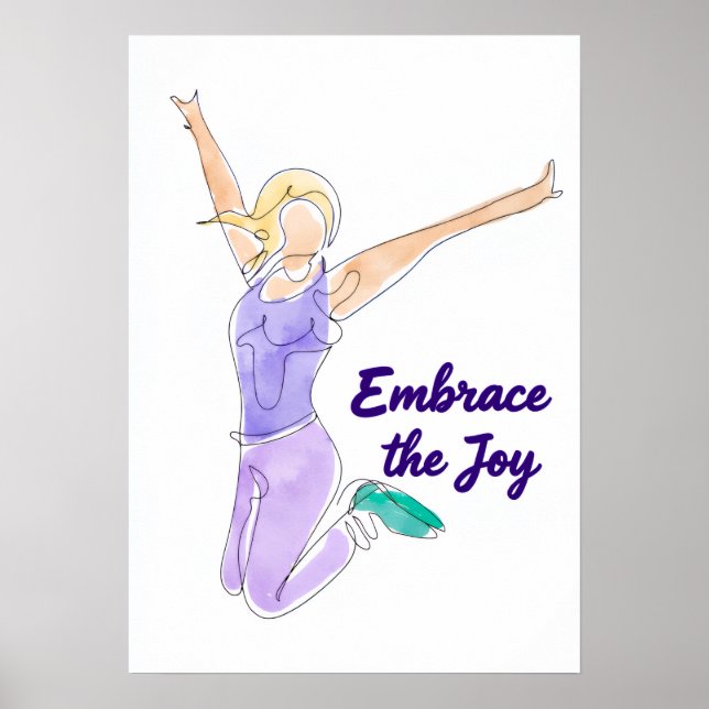 Affiche Saut Joyeux (Devant)