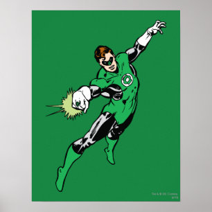 Affiche Saute-lanterne verte