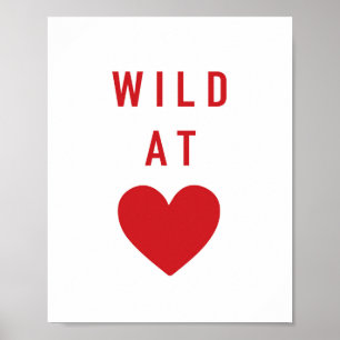 Affiche Sauvage au coeur
