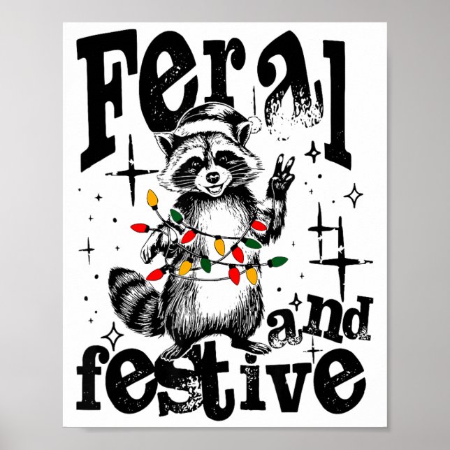 Affiche Sauvage mais festif, surstimulé mais festif (Devant)