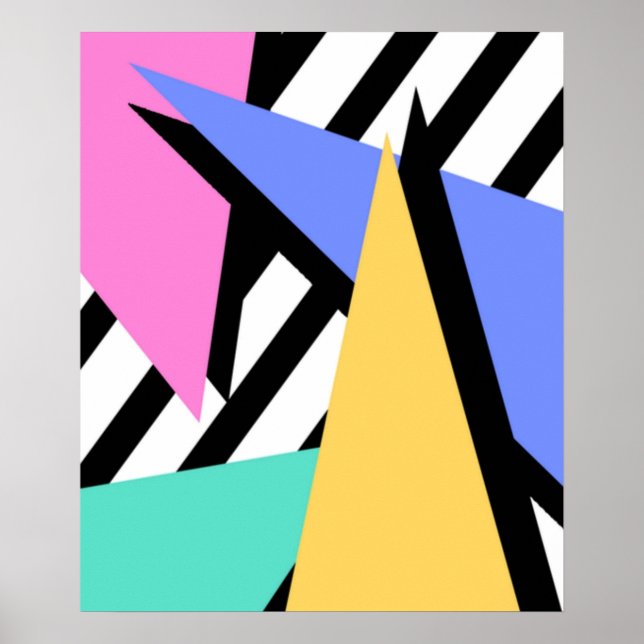 Affiche Sauvé Par La Bell Inspiré Thème 1990 (Devant)