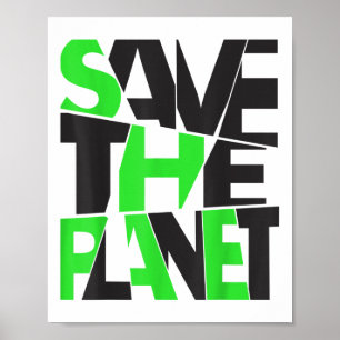 Affiche Sauvegarder La Planète _ Protection De l'environne