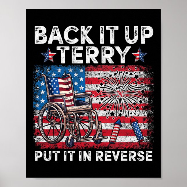 Affiche Sauvegarder Terry Placez-Le En Reverse Firework 4e (Devant)