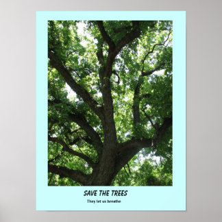 Affiche Sauver les Arbres