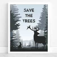 Sauver Les Arbres Animaux De La Forêt Environnemen