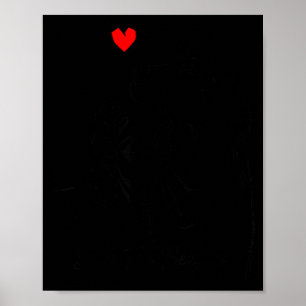 Affiche Sauver les Beagles Silhouette d'amoureux de chien 