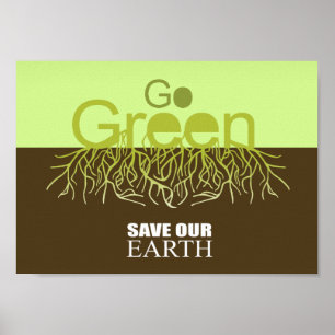 AFFICHE SAUVER NOTRE TERRE