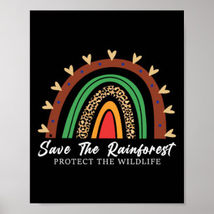 Affiche Sauvez La Forêt Arrienne Protégez Le Milieu Nature