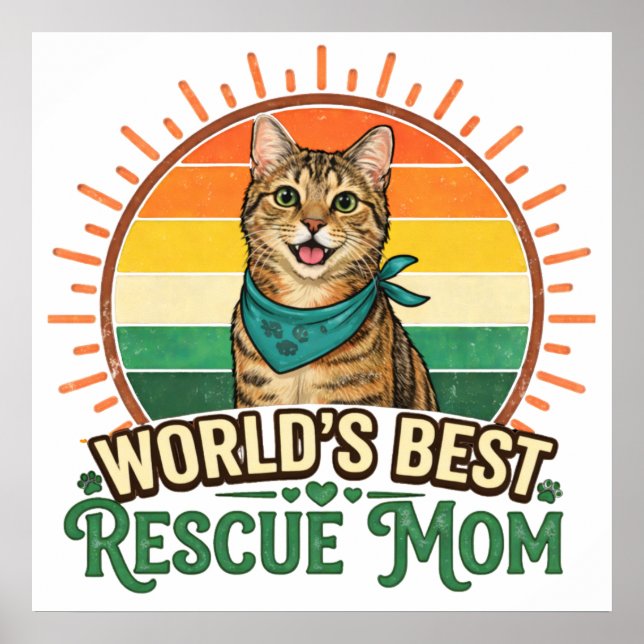 Affiche Sauvez la maman du chat (Devant)