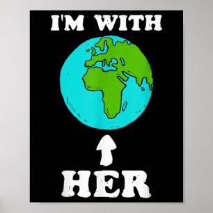 Affiche Sauvez la Terre Changement climatique Recyclage De
