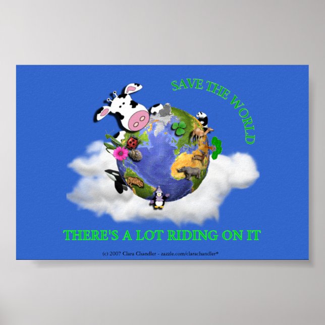 Affiche Sauvez le monde (Devant)