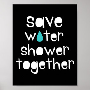 Affiche Sauvez L'Eau Sauvez La Terre Notre Planète Aimez M