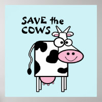 Sauvez les mignons droits des animaux des vaches