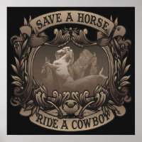 Sauvez Un Cheval...Promenez Un Cowboy !