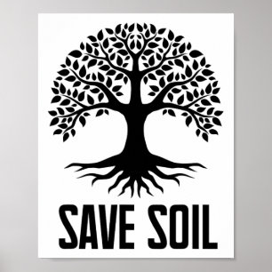 Affiche Sauvons Le Mouvement Des Sols Faire Sauver La Terr