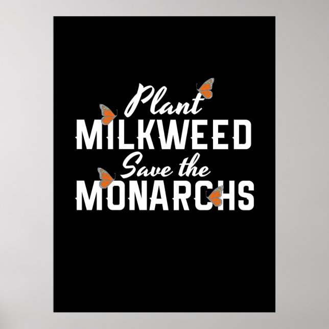 Affiche Save The Monarchs Butterfly (Devant)