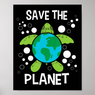 Affiche Save the Planet - Protection De l'environnement Ea