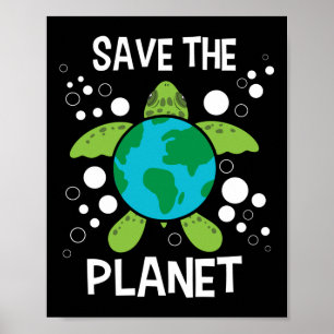 Affiche Save the Planet - Protection De l'environnement Ea