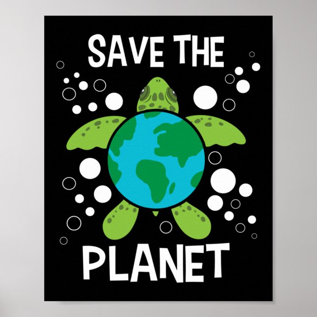 Affiche Save the Planet - Protection De l'environnement Ea (Devant)