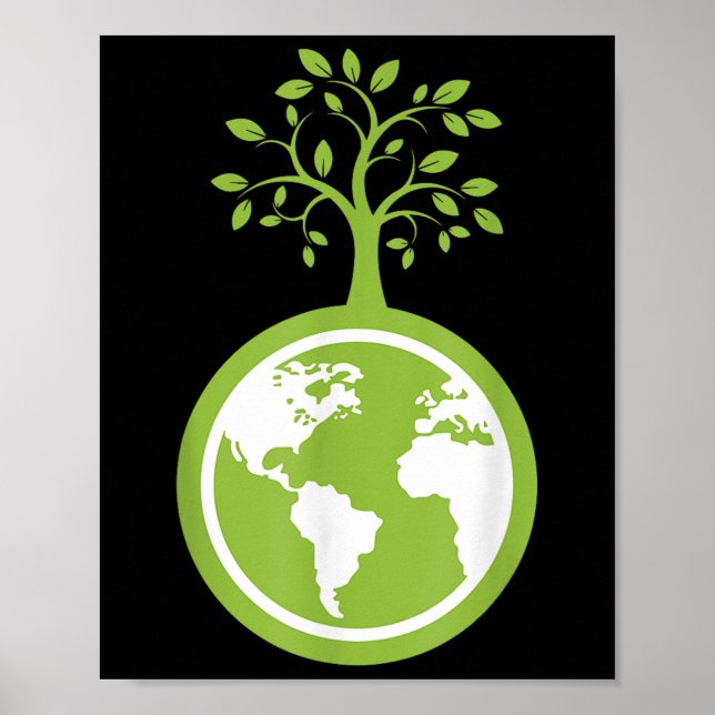 Affiche Save the Planet - Save the Earth De l'environnemen (Devant)