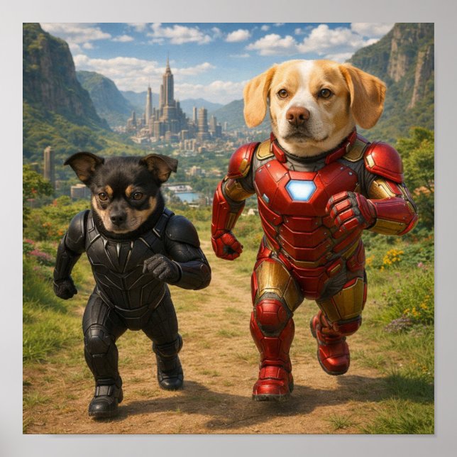 Affiche "Saving The World" (Devant)