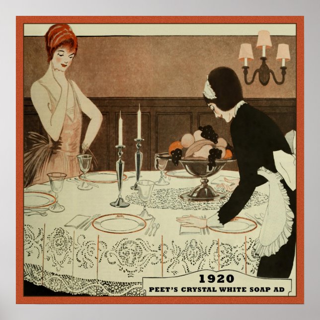 Affiche Savon de laverie blanche en cristal pour animaux d (Devant)