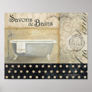 Affiche Savons de Bains
