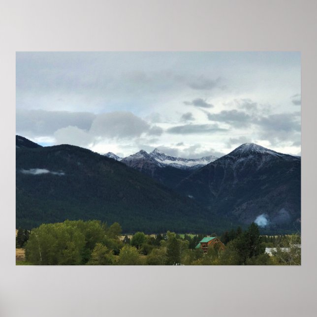 Affiche Sawtooth & Hurricane Point, Oregon (Devant)