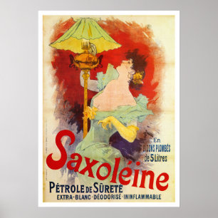 Affiche Saxoleine, Jules Chéret