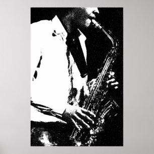 Affiche Saxophone