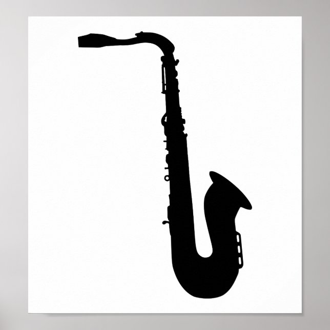 Affiche Saxophone (Devant)