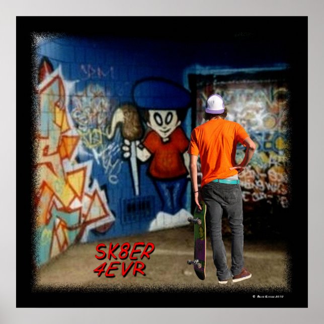 AFFICHE SBA105P.SK8ER 4EVR. (Devant)