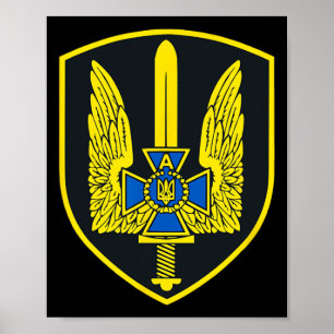 Affiche Sbu Alfa Group - Forces spéciales ukrainiennes Alp