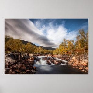 Affiche Scandinavie Paysage photo