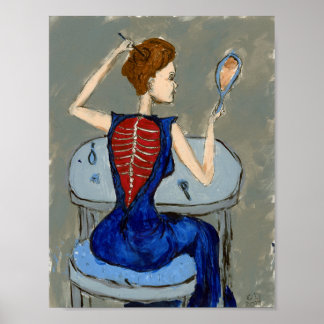 Affiche Scanne à costume humain #2 abitdarker