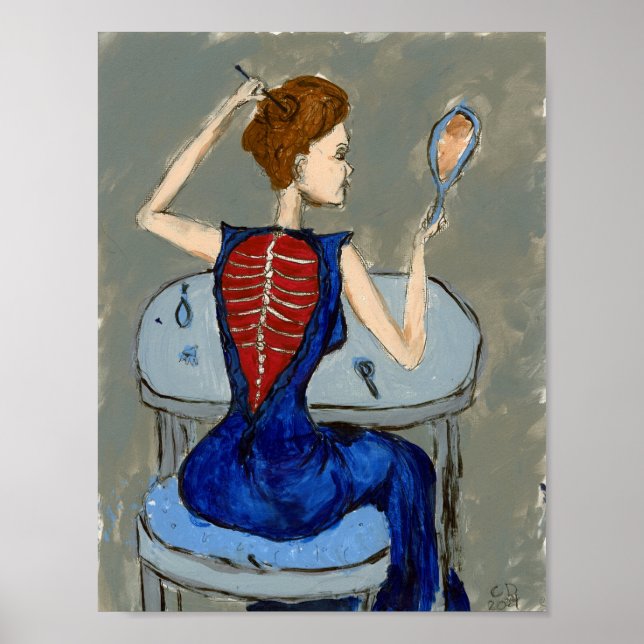 Affiche Scanne à costume humain #2 abitdarker (Devant)