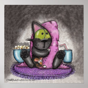 Affiche Scanner - Chat et souris