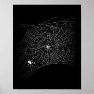 Affiche Scanner Web - Black Widow Halloween