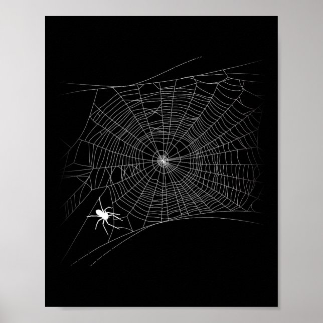Affiche Scanner Web - Black Widow Halloween (Devant)
