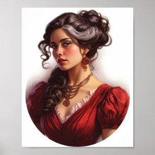 Affiche Scarlet Dragna de Caraval