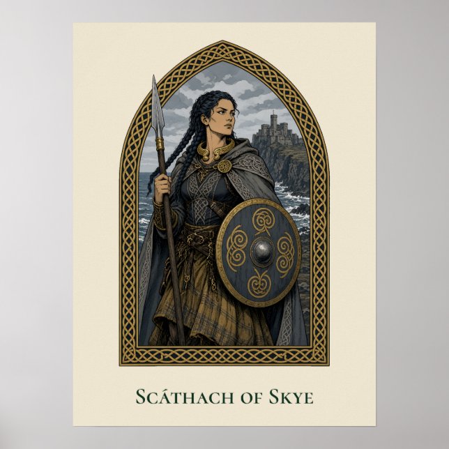 Affiche Scathach de Skye (Devant)