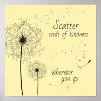 Scatter Kindness (Affiche)