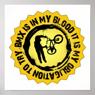 Affiche Sceau BMX fantastique