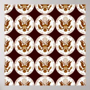 Affiche Sceau De La Cour Suprême Des États-Unis