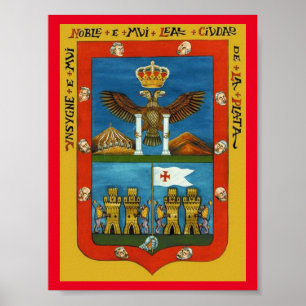 Affiche Sceau de Sucre, Bolivie