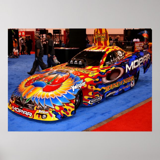 Affiche Scelzi Funny Car (Devant)