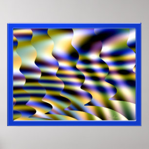 Affiche Scénario Magique Psychédélique