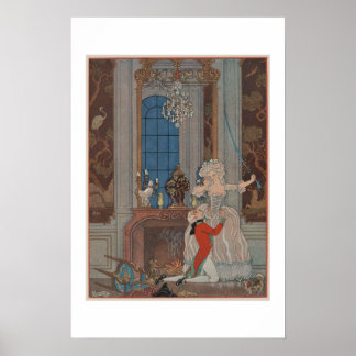 Affiche Scène à genoux des Liaisons Dangereuses
