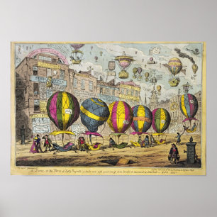 Affiche Scène dans la farce 'Les perspectives de Lofty'