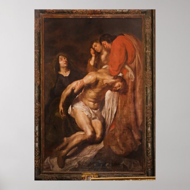 Affiche Scène de déposition (Devant)